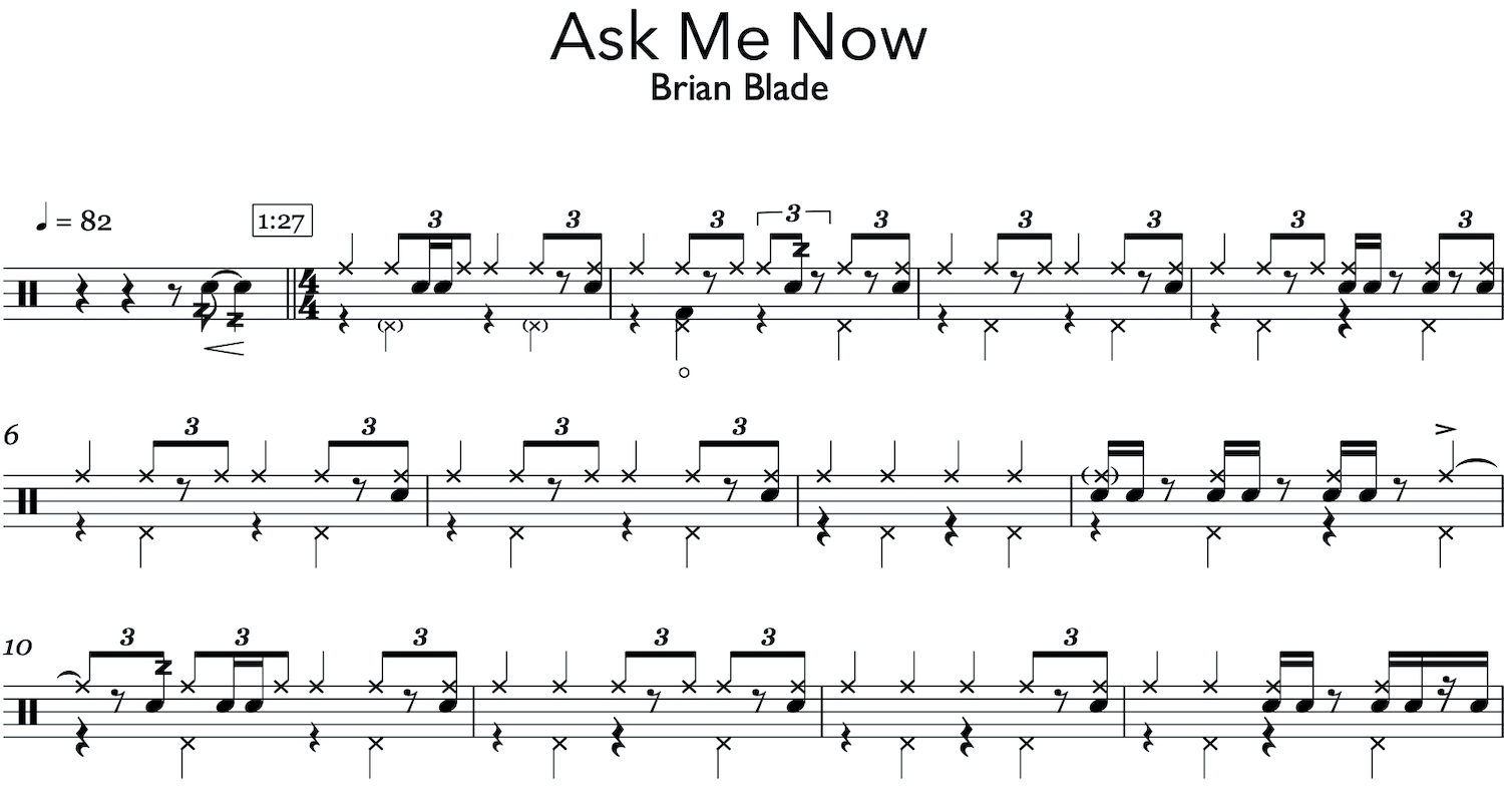 Ask Me Now - Brian Blade - on jazz drumming